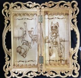 книги художественная литература: ШАХМАТЫ -НАРДЫ.ДВА В ОДНОМ ИЗ ОРЕХА. РУЧНАЯ РАБОТА ФИШКИ ФИГУРКИ — 4