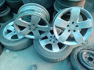 Литые Диски R 17 Mercedes-Benz, Комплект, отверстий - 5, Б/у at lalafo.kg Литые Диски R 17 Mercedes-Benz, Комплект, отверстий - 5, Б/у