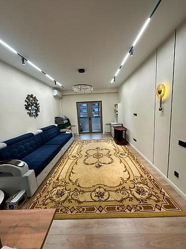 Батирлер: 2 бөлмө, 67 м², Ак-Кеме (эски аэропорт) Элитка, 5 кабат, Евро оңдоо — 7