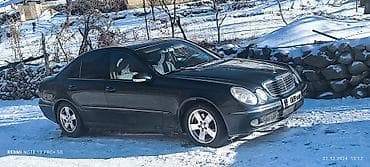 электро мини автомобиль: Mercedes-Benz E-Class: 2002 г., 2.7 л, Механика, Дизель, Седан — 1