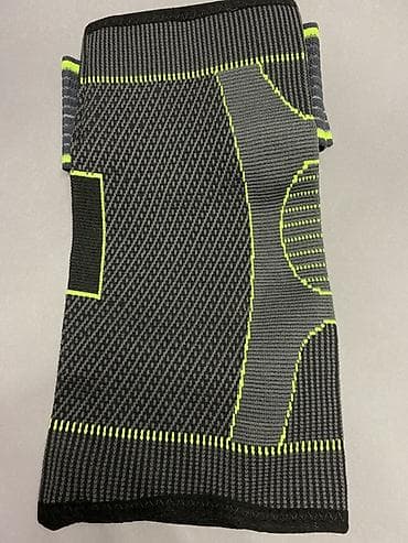 Спорт и хобби: Эластичный наколенник Knee Support с дополнительным ремнём фиксации - — 3