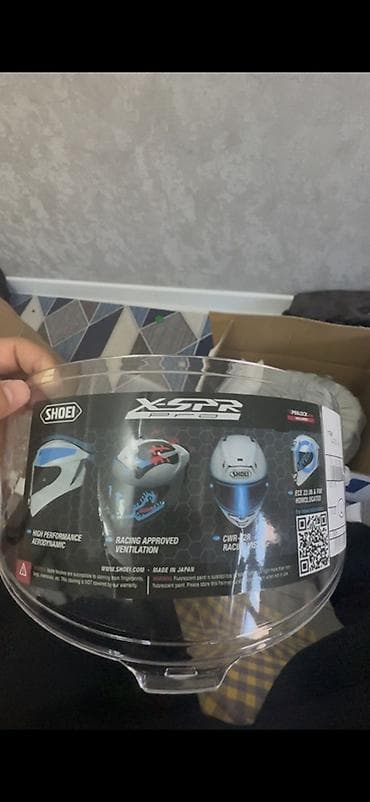 Спорт жана эс алуу: SHOEI X-15 / X-Fifteen Топовый спортивный шлем для тех, кто ценит — 4