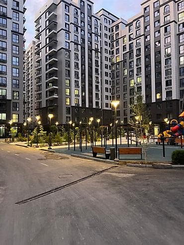 Квартиры: 2 комнаты, 75 м², Асанбай мкр Элитка, 13 этаж, ПСО (под самоотделку) — 4