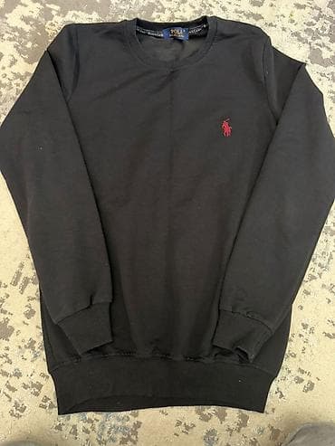Свитшот Polo Ralph Lauren, мужской, размер S. - Цвет: чёрный -