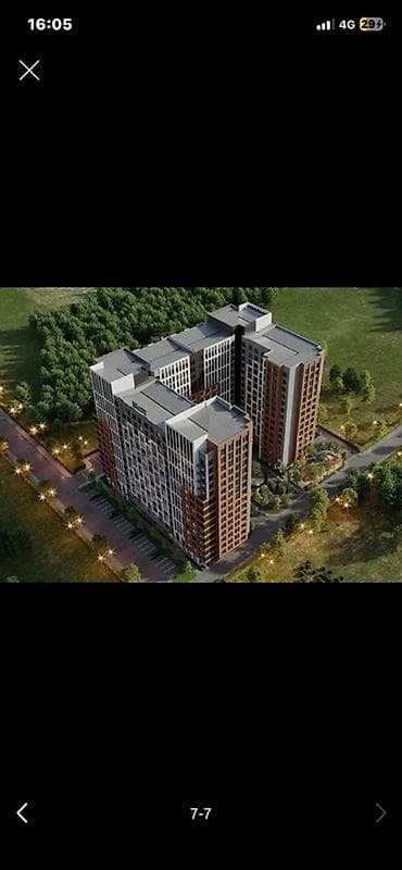 чайка квартира: Строится, 3 комнаты, 72 м² — 6