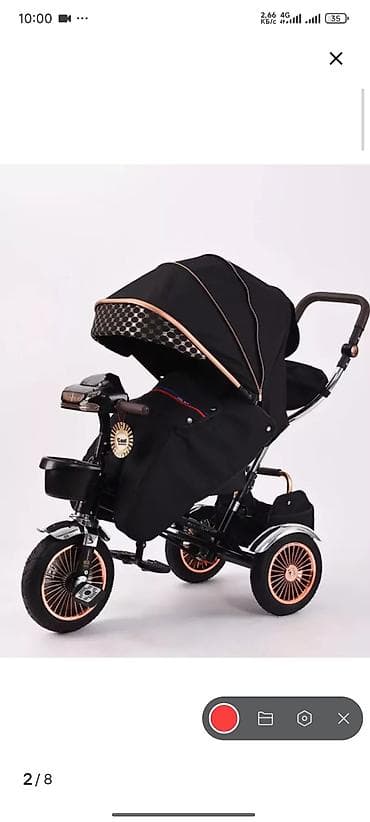 детские коляски российского производства: Велоколяска Бесплатная доставка оплата при получении товара Трайк — 6