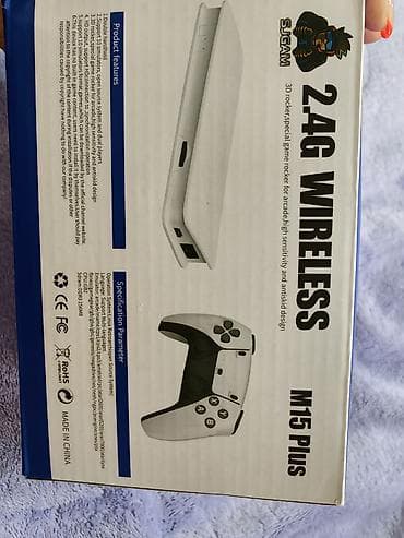 ps5 controller: Игровая приставка Game Stick Pro (комплект M15 Plus) с двумя — 4