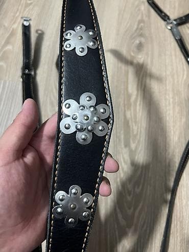 Аквариумы: Упряжь/амуниция для лошади (набор элементов) - Материал: кожа с — 6