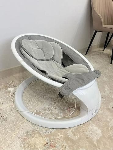 Детские стулья: Электронный шезлонг-качалка для младенца Kidilo (логотип виден на — 2