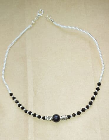 свадебные платья для покрытых: Чокер каждый . Бисер крупный, качественный — 4