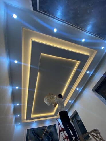 эко чай: Керме шыптар Жылтырак, Жылтырабаган, 3D потолоктор Кепилдиги, Акысыз консультация, Акысыз ченөө — 2