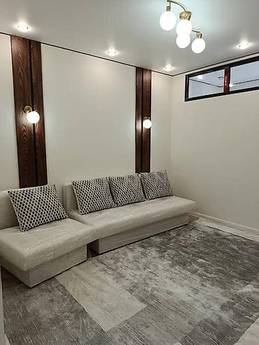 нуркожо ата участок: 2 комнаты, 50 м², Элитка, 11 этаж, Дизайнерский ремонт — 1