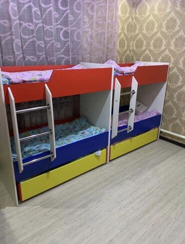 Детские кровати для детского сада и дома. Кровати: # односпальные