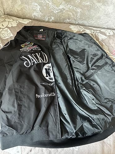 улуттук кийимдер: Эркектердин курткасы, L, XL, Adidas, Жаңы, түсү - Кара, Акысыз жеткирүү — 4