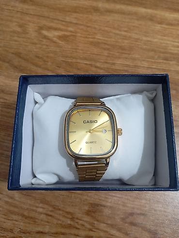 coros pace 3: Классические часы часы, Casio, Золото, Турция, Оригинал, Мужские, Новый — 1