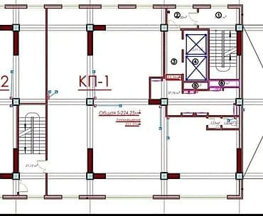 Продается коммерческое помещение под ПСО 224 кв 📍Бишкекек ЖК — 4
