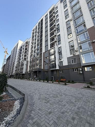 eco city: 1 комната, 43 м², Асанбай мкр Элитка, 13 этаж, ПСО (под самоотделку) — 4