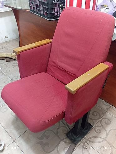 стул в актовый зал: Кресло зрительское (театральное/кинозальное) на опорах — 3