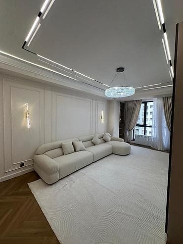 Квартиры: 2 комнаты, 77 м², Элитка, 8 этаж, Дизайнерский ремонт — 6