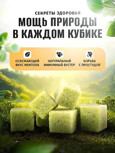 простой: Турецкий «Атом чай — Эвкалипт» в кубиках - Формат: кубики для — 2