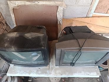 ps5 vr: ЭЛТ-телевизоры + цифровая приставка - Два телевизора с кинескопом: - — 2