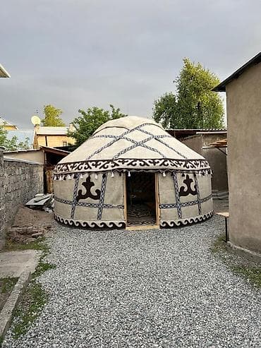 каркасный босейн: Аренда юрты, Каркас Деревянный, 85 баш, Стол — 3