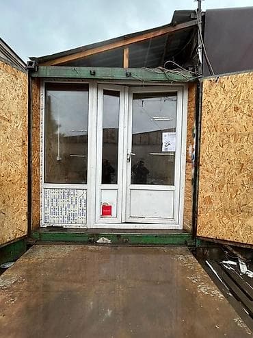 строительные вагоны: Модульный торговый павильон/контейнер с крышей - Планировка: одно — 5