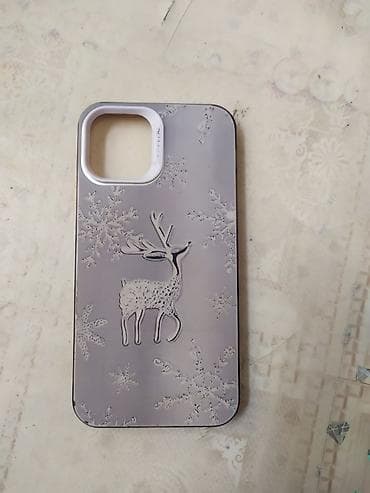 осень весна: Чехол на Айфоне Чехол для смартфона с зимним рельефным рисунком (олень — 3
