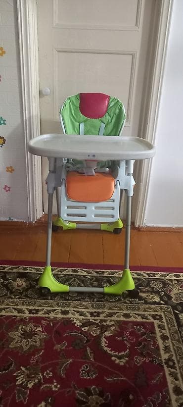 foldable table: Стульчик для кормления, Другой бренд, Металл, Другой вид — 1