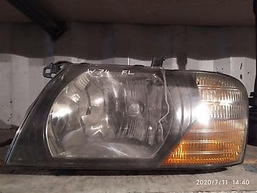 Mitsubishi Pajero W74 Фара передняя, Митсубиси пажеро фара передняя