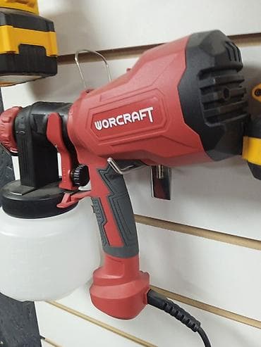 мебелью: Электрический краскопульт WORCRAFT SG04-1000 - Тип: сетевой — 3