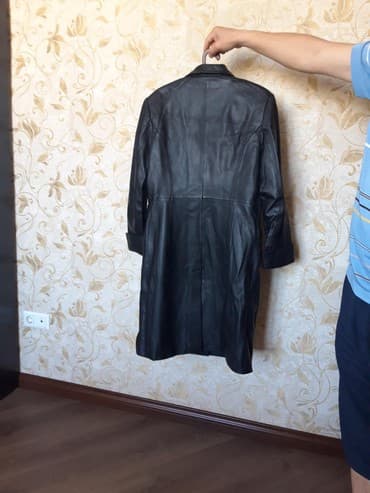 прокат мужских костюмов [возьми на прокат] бишкек фото: Сюртук кожаный женский Турция состояние отличное за символическую цену — 2