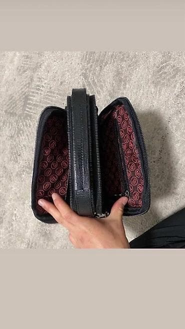 часы железные: Классическая сумка, Butun, Материал: Экокожа, Множество карманов, Мужские — 2