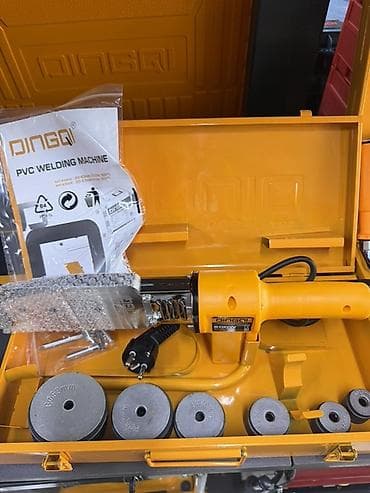 аппарат для сварки труб: Оригинал Аппарат для сварки ПВХ/ПП/ПЭ труб Dingqi PVC Welding Machine — 2