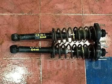 lancer: Комплект амортизаторов Mitsubishi 2001 г., Б/у, Оригинал, Япония — 1