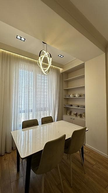 office rent: 2 комнаты, Фрунзе мкр., Риэлтор, Парам без детей, от 6 месяцев, С мебелью — 7