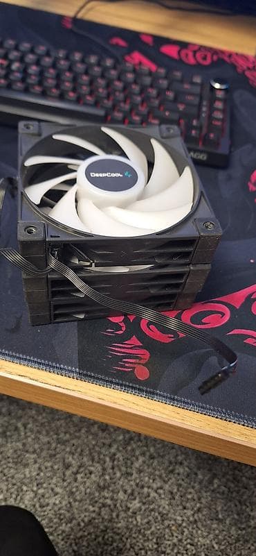 rgb кулера: Система охлаждения, Б/у, DeepCool, Вентилятор, Для корпуса и блока питания, Для ПК — 4