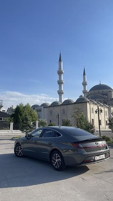 byd e9 2021: Hyundai Sonata: 2021 г., 2 л, Автомат, Гибрид, Седан — 7