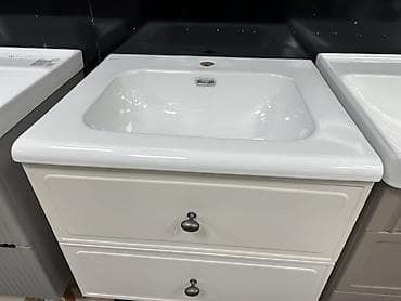 тумбы под раковины: Тумба для ванны, С раковиной, цвет - Белый — 2