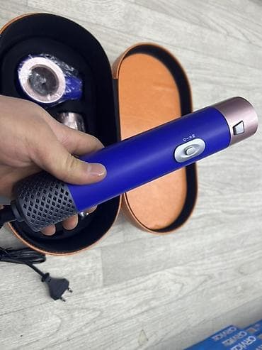 термозащита для волос: Мультистайлер Dyson, Титаново-керамическое, До 180 °С, Круглая щетка — 9