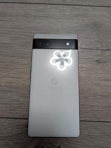 Google Pixel 6, Б/у, 128 ГБ, цвет - Белый, 1 SIM at lalafo.kg Google Pixel 6, Б/у, 128 ГБ, цвет - Белый, 1 SIM