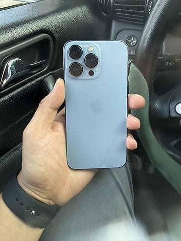 10 айфон: IPhone 13 Pro, 128 ГБ, Sierra Blue, 75 % — 1