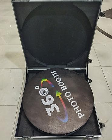 с 7: 360° фотозона (Photo Booth) с комплектом аксессуаров и транспортным — 1