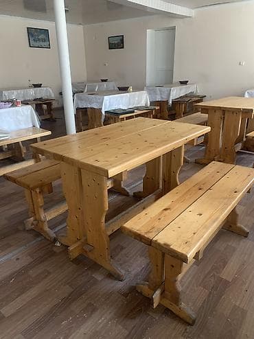 Тепловое оборудование: Продается 10 комплекта столов, очень прочные, долговечные для кафе — 7