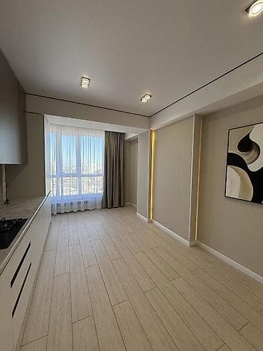 квартира в аренду кудайберген: 1 комната, 46 м², Элитка, 6 этаж, Дизайнерский ремонт — 4