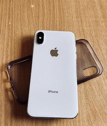 айфон 13 ро: IPhone X, Б/у, 256 ГБ, Серебристый, Чехол, 100 % — 1