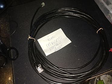 Кабель 6 метра уличный CAT5E 8 жил 4 пары, медный адрес - ул