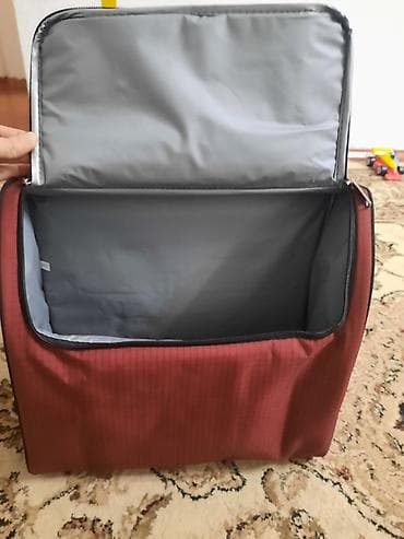 пластиковый набор для пикника: Пикниковый набор в термосумке - Формат: компактная сумка через плечо — 4