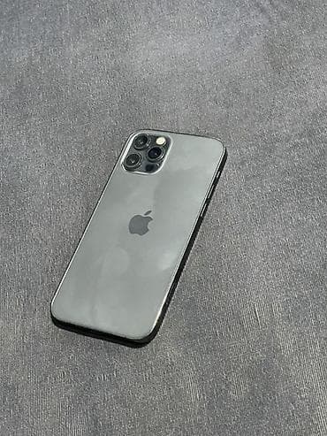 Б/У IPhone 12 Pro Max, 256 ГБ, цвет Graphite - Экран 6.7" Super