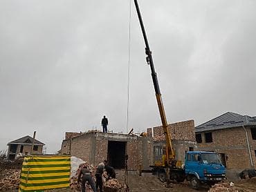 кт: Кран Като стрела 21 метр 
Кирпич кум которобуз 2-3 этажга — 4